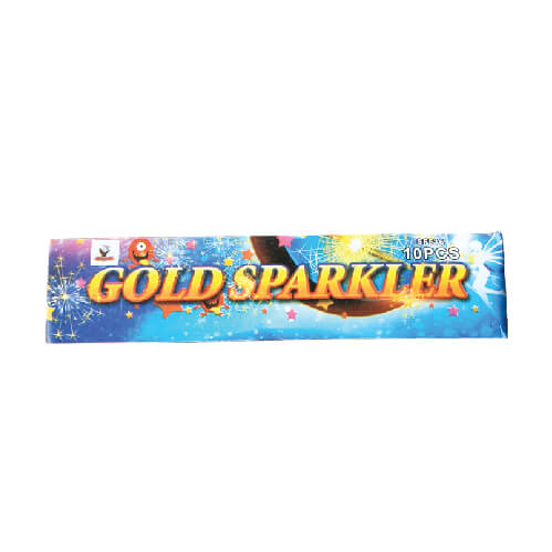 Gold sparkler